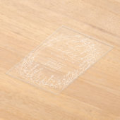 Coquette Woodland Garden Floral Wedding Acryl Uitnodigingen (Laagn)