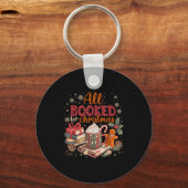 Coquette Xmas Book Lover, Santa Cocoa, All I Want Sleutelhanger (Voorkant)