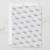 Coquette Zilver Zoet 16 Bloemen Glam Kaart (Achterkant)