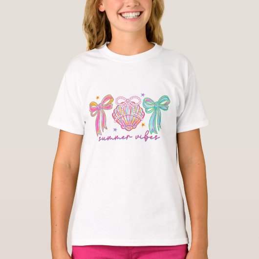 Coquette Zomer Vibes T-shirt (Voorkant)