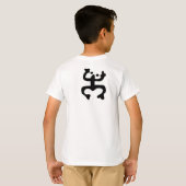 Coqui Frog. Puerto Ricaan. Kikker. Taino-symbool T-shirt (Achterkant volledig)