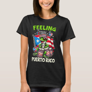 Coqui Frog Puerto Rico Pride Boricua Puerto Rico T-shirt