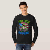 Coqui Frog Puerto Rico Pride Boricua Puerto Rico T-shirt (Voorkant volledig)