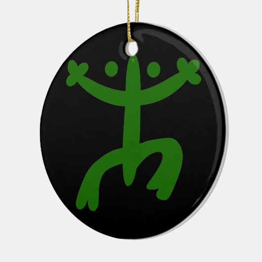 Coqui Keramisch Ornament (Links)