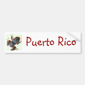 Coqui Puerto Rico Bumpersticker