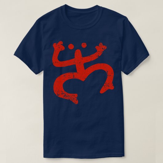 Coqui Puerto Rico rood ontwerp T-shirt (Design voorkant)