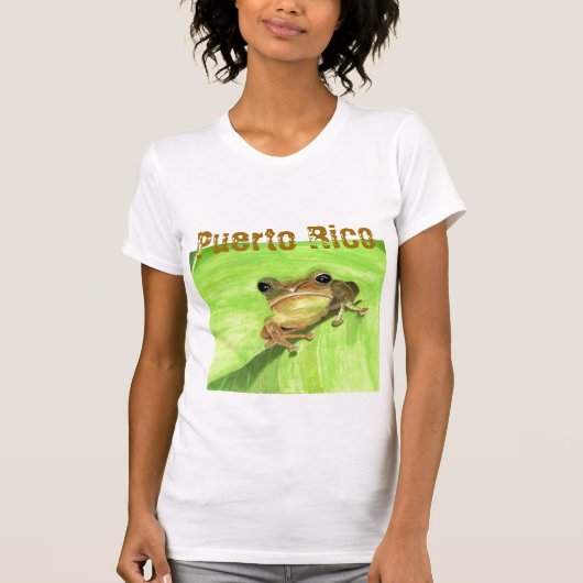 Coqui Puerto Rico T-shirt (Voorkant)