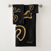 Coqui Taino Boricua Bath-handdoekset Bad Handdoek (Insitu)