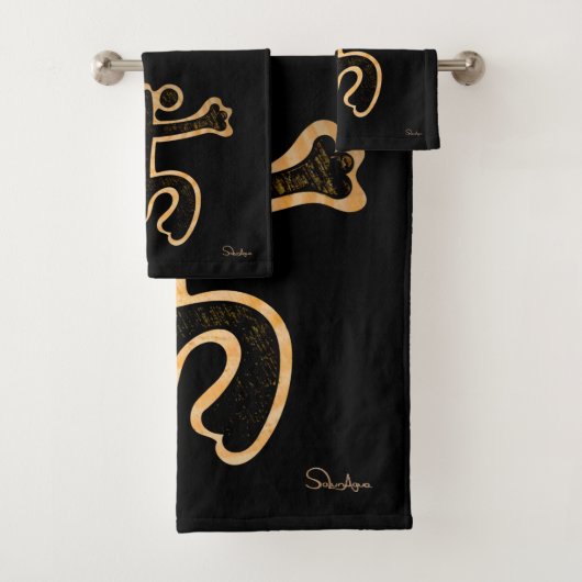 Coqui Taino Boricua Bath-handdoekset Bad Handdoek (Insitu)