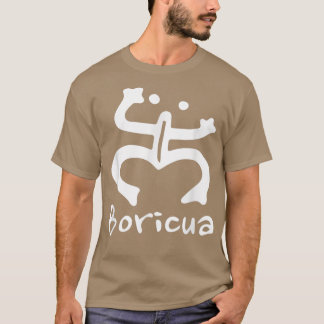 Coqui Taino Frog Puerto Rico Boricua Mannen Vrouwe T-shirt