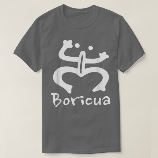 Coqui Taino Frog Puerto Rico Boricua Men Women gif T-shirt (Design voorkant)