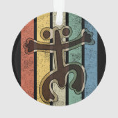 Coqui Taino Ornament (achterkant)