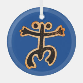 Coqui Taino-Ornament Glas Ornament