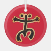 Coqui Taino-Ornament Glas Ornament (Voorkant)