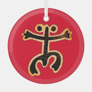 Coqui Taino-Ornament Glas Ornament