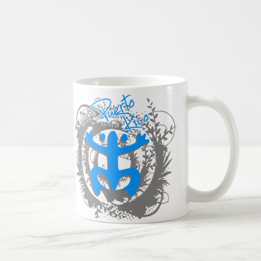 Coqui Taino Puerto Rico Koffiemok (Rechts)