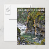 Coquihalla Canyon in BC Canada Briefkaart (Voorkant / Achterkant)