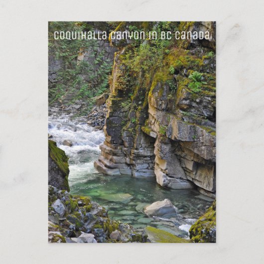 Coquihalla Canyon in BC Canada Briefkaart (Voorkant)