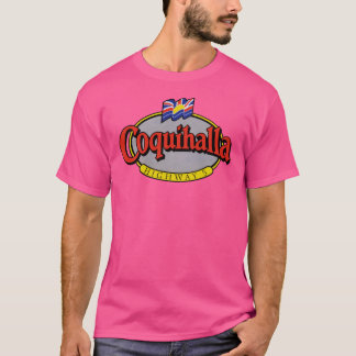 Coquihalla Highway 5 Brits-Columbia Vintageravel T-shirt