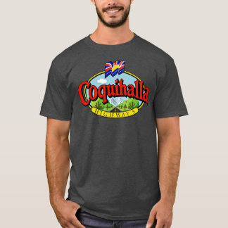 Coquihalla Highway Brits-Columbia T-shirt