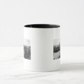 Coquille, OR Town Uitzicht en Lumber Mills Mok (Midden)