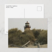 Coquille River Lighthouse, OR Briefkaart (Voorkant / Achterkant)