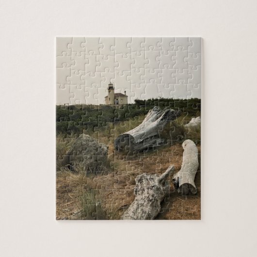 Coquille River Lighthouse, OR Legpuzzel (Verticaal)