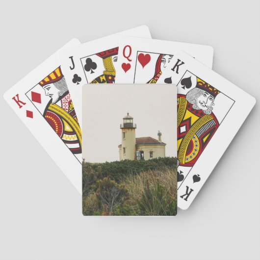 Coquille River Lighthouse, OR Pokerkaarten (Achterkant)
