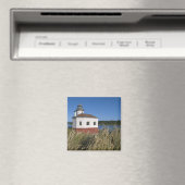 Coquille rivier vuurtoren, Oregon, VS Magneet (Insitu (Vaatwasser))