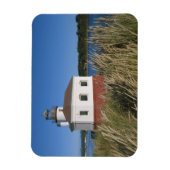 Coquille rivier vuurtoren, Oregon, VS Magneet (Verticaal)