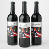 Coquito 3 koningen Puerto Rico Reyes Magos Wijn Etiket (Flessen)