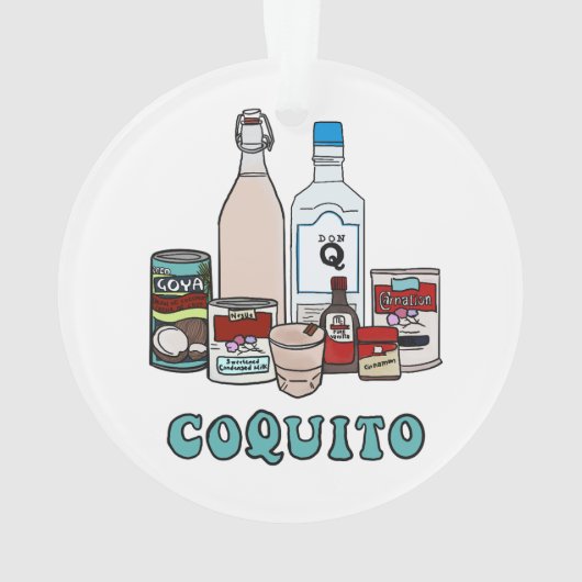 COQUITO CHRISTMAS ORNAMENT  (achterkant)