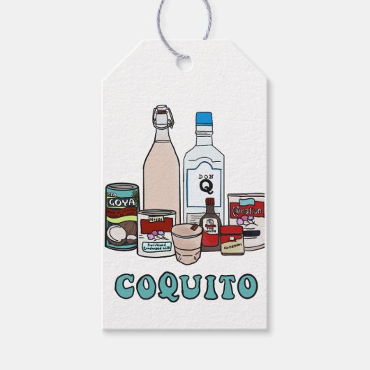 COQUITO CHRISTMAS TAG CADEAULABEL (Voorkant)