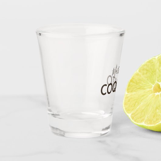 Coquito Coconut Classic Marketing Shot Glas (Links)