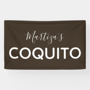 Coquito Coconut Classic Marketing Spandoek