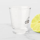 Coquito Coconut Klassieke Marketing Shot Glas (Links)