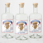 Coquito Coconut Maracas Likeurfles Etiket (Flessen)