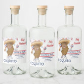 Coquito Coconut Maracas Likeurfles Etiket (Flessen)