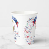 Coquito Coconut Maracas Papieren Bekers (Links)