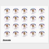 Coquito Coconut Maracas Ronde Sticker (Vel)