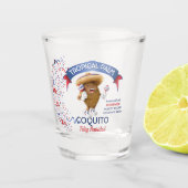 Coquito Coconut Maracas Shot Glas (Voorkant)