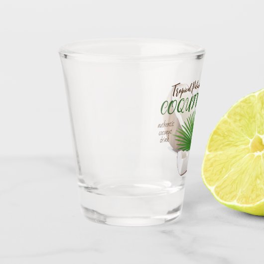 Coquito Coconut Shot Glas (Links)