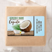 Coquito Coconut Tropical Fruit Etiket (Insitu)