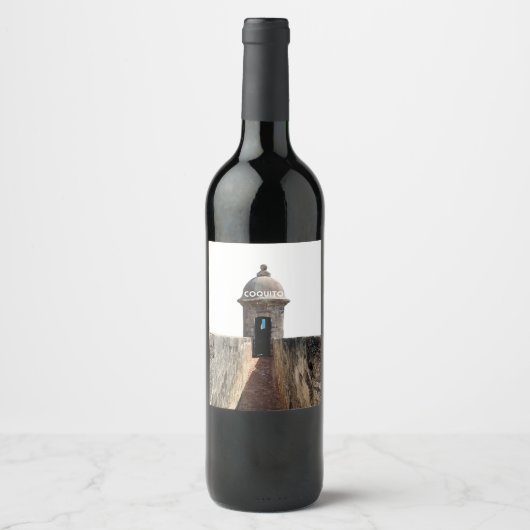 Coquito en El Morro Wijn Etiket (Voorkant)
