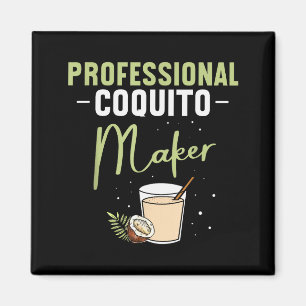 Coquito Kerst Coquito Maker Puerto Ricaanse Kerstm Magneet
