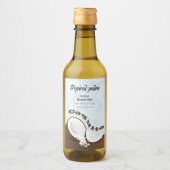Coquito Kokos Tropisch Fruit Wijn Etiket (Voorkant)