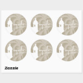 Coquito Palm Tree Sticker (Vel)