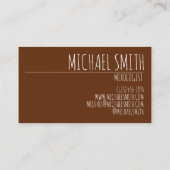 Coquito Puerto Rican Eggnog Bartender Mixoloog Visitekaartje (Achterkant)