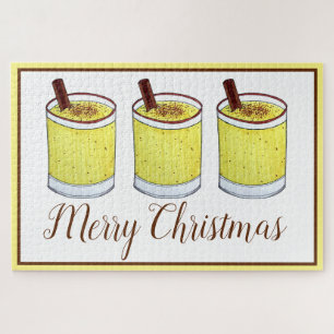 Coquito Puerto Rican Eggnog Drink Merry Kerstry Legpuzzel