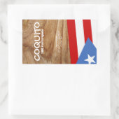 Coquito Puertorriqueno Vlag Rechthoekige Sticker (Tas)